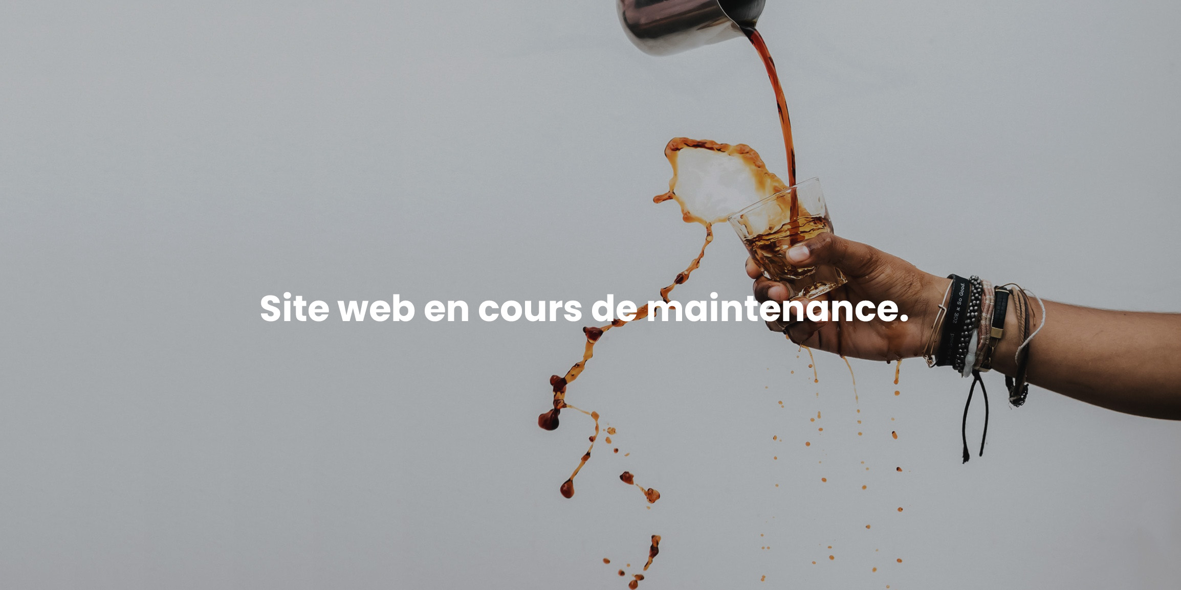 Site en maintenance